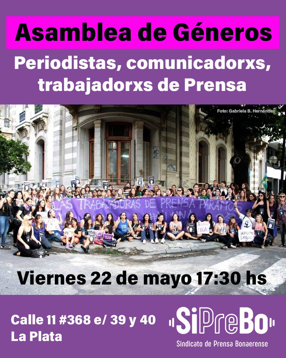 Sindicato de Prensa Bonaerense tweet media