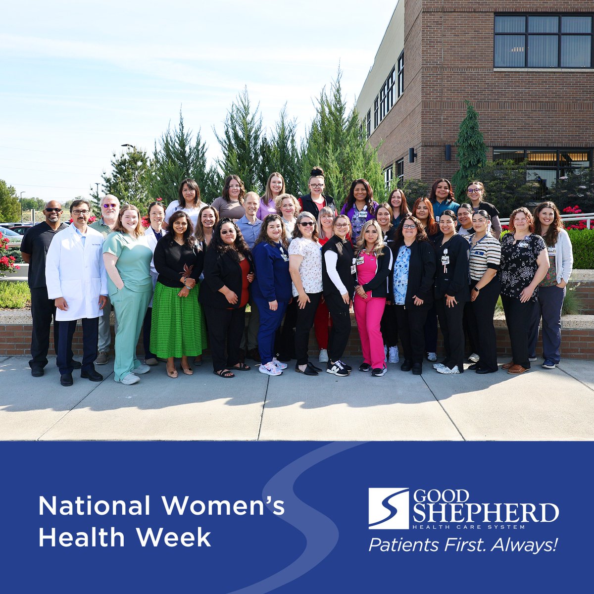 goodshcs's tweet photo. This National Women’s Health Week, Good Shepherd Health Care System encourages women of all ages to prioritize their health and well-being.

#NationalWomensHealthWeek #WomensHealth #PatientsFirstAlways https://t.co/SiNLtsHTwU