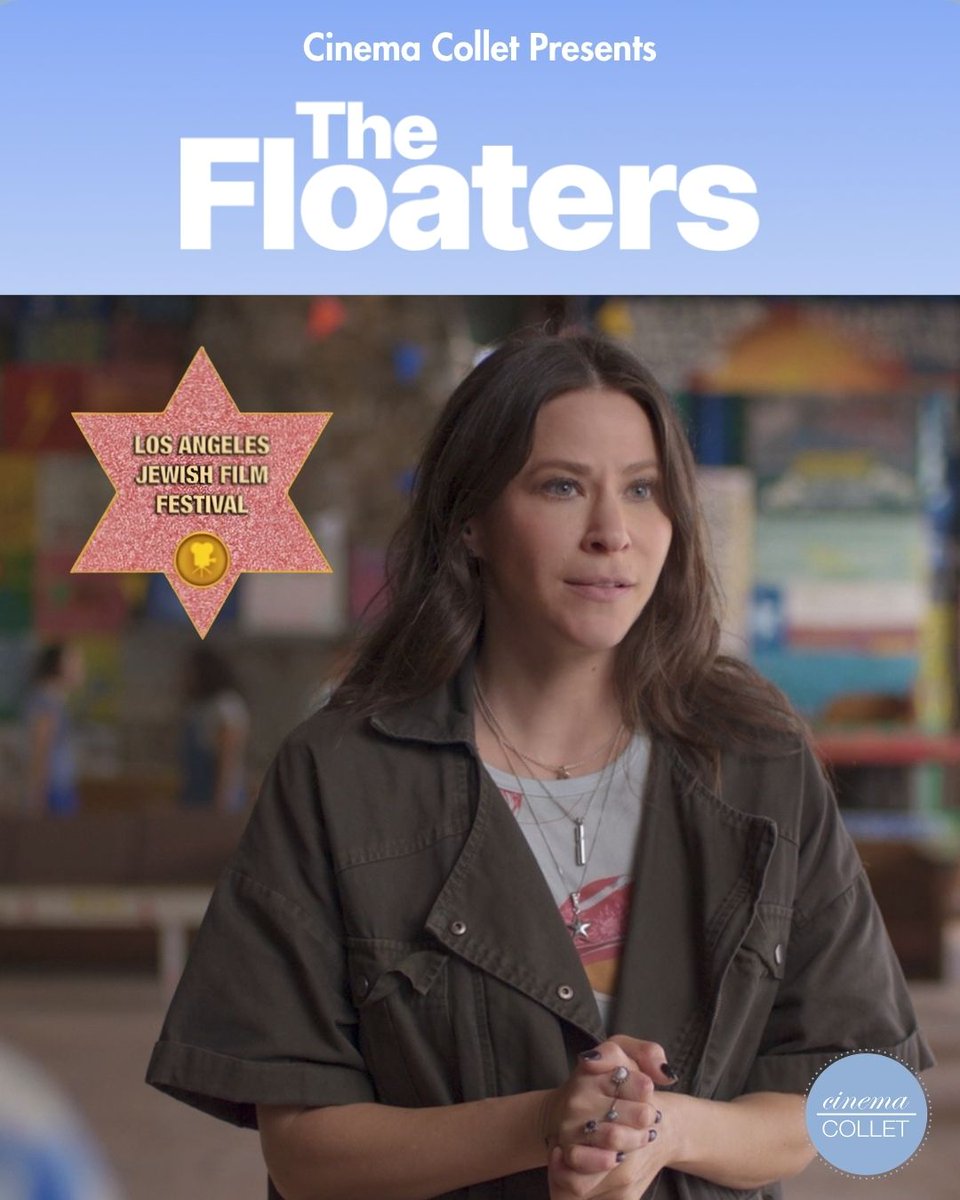 nancycollet's tweet photo. 🎬 THE FLOATERS screens Sunday, May 17 at 1PM at the Laemmle Royal as part of the Los Angeles Jewish Film Festival, followed by a Q&amp;A with Becky Korman, Andra Gordon, Judah Lewis, Ben Krieger &amp; Jillian Jordyn.

Thanks to Hilary Helstein &amp; @LAJFilmFest!

🎟 https://t.co/UvtkCZzKQI https://t.co/f7QicF4GfB