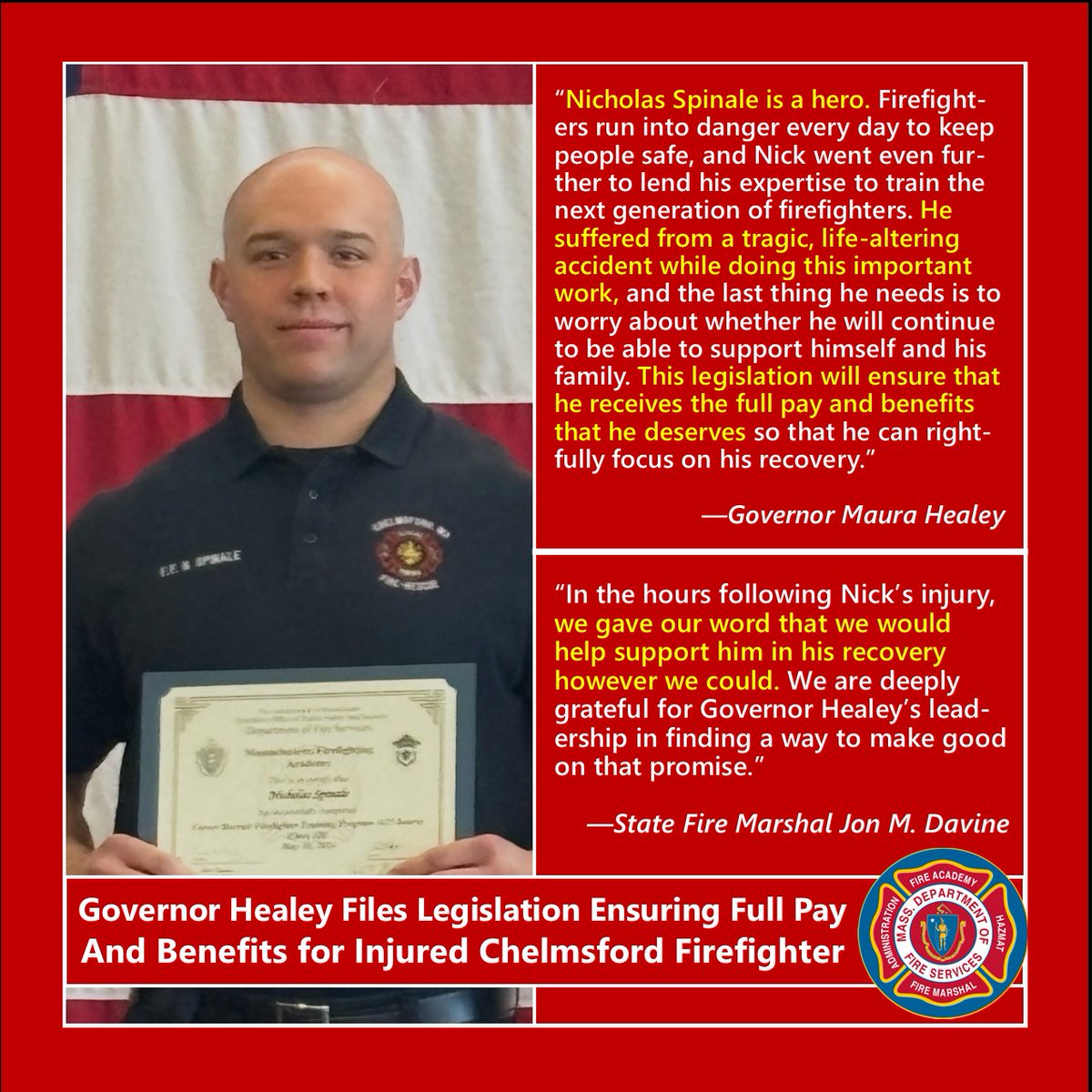 Massachusetts Department of Fire Services tweet media