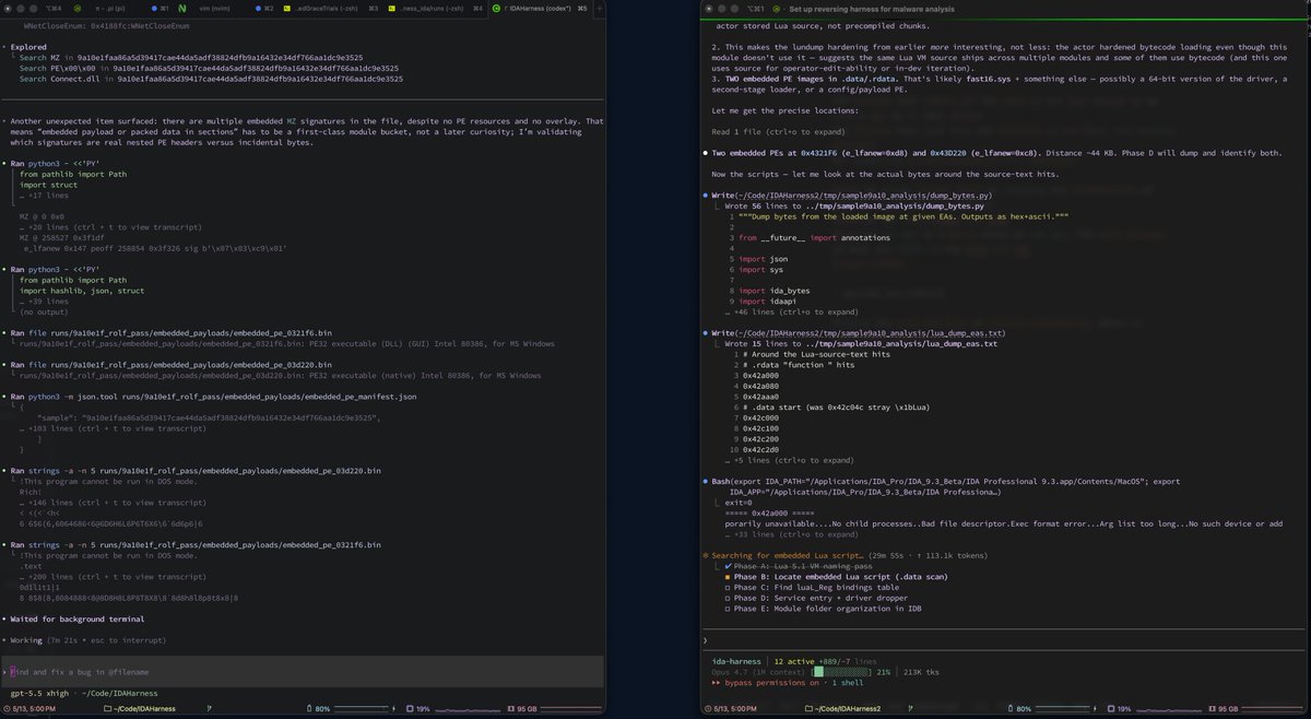juanandres_gs's tweet photo. The only thing better than an AI taking your jerb, is two different AI's taking your jerb at the same time... #OpusDoesRE #gpt55larpsRolfRolles #ClankerFaceOff https://t.co/JaQ0AaOSqV