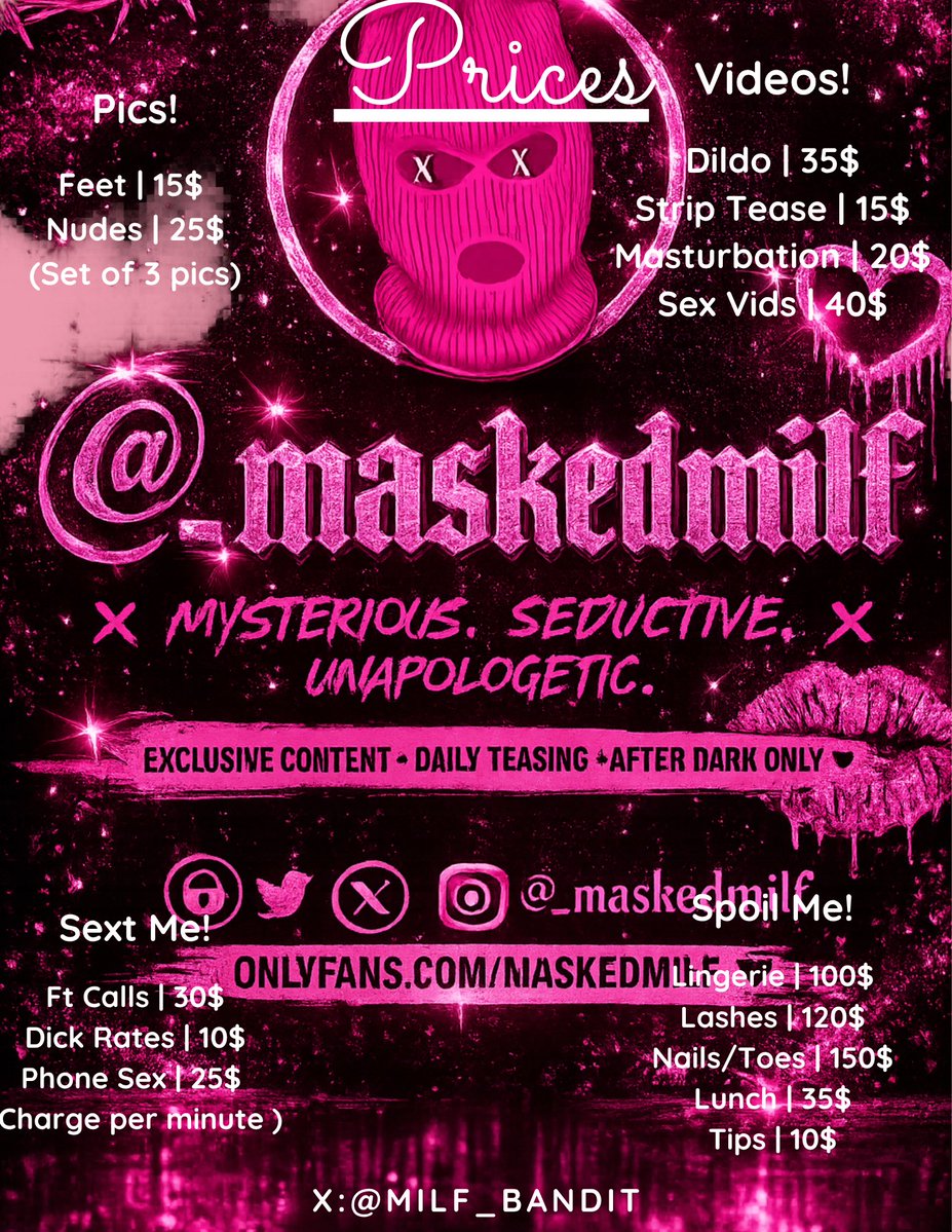 🎀ᗰᗩ𝕊Kᗴᗪ ᗰ𝕀ᒪᖴ🎀 tweet media