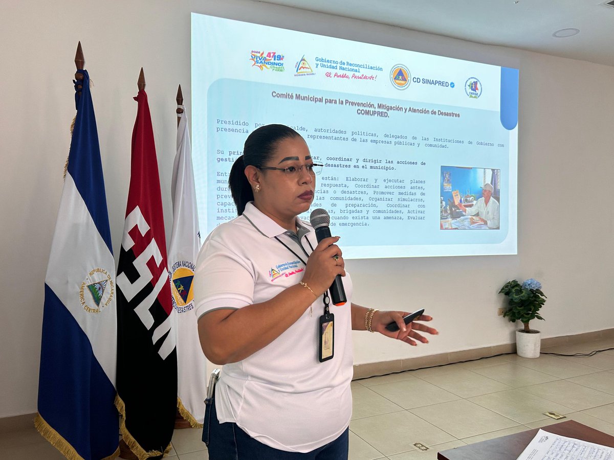 SINAPRED Nicaragua tweet media