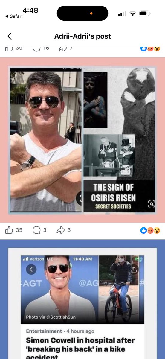 CosmicOperatorQ's tweet photo. Another clone. Someone should also look into his satanic cabal buddy, Simon Cowell😉All these “people” run together. #Hollywood #Illuminati #Clones
🙏🇺🇸☘️🛸 https://t.co/RJIjDNCTAm