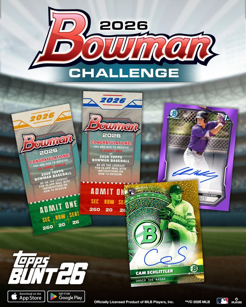Topps® BUNT® tweet media