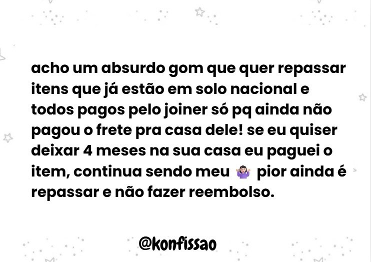 Confissão KCollector tweet media