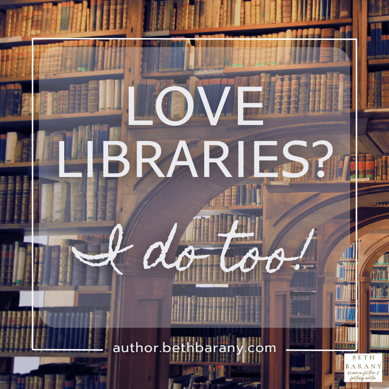 BethBarany's tweet photo. Love libraries? I do too! My books are there! https://t.co/J0gvnYWTSi #writingconference https://t.co/7Gl0hX4wHu
