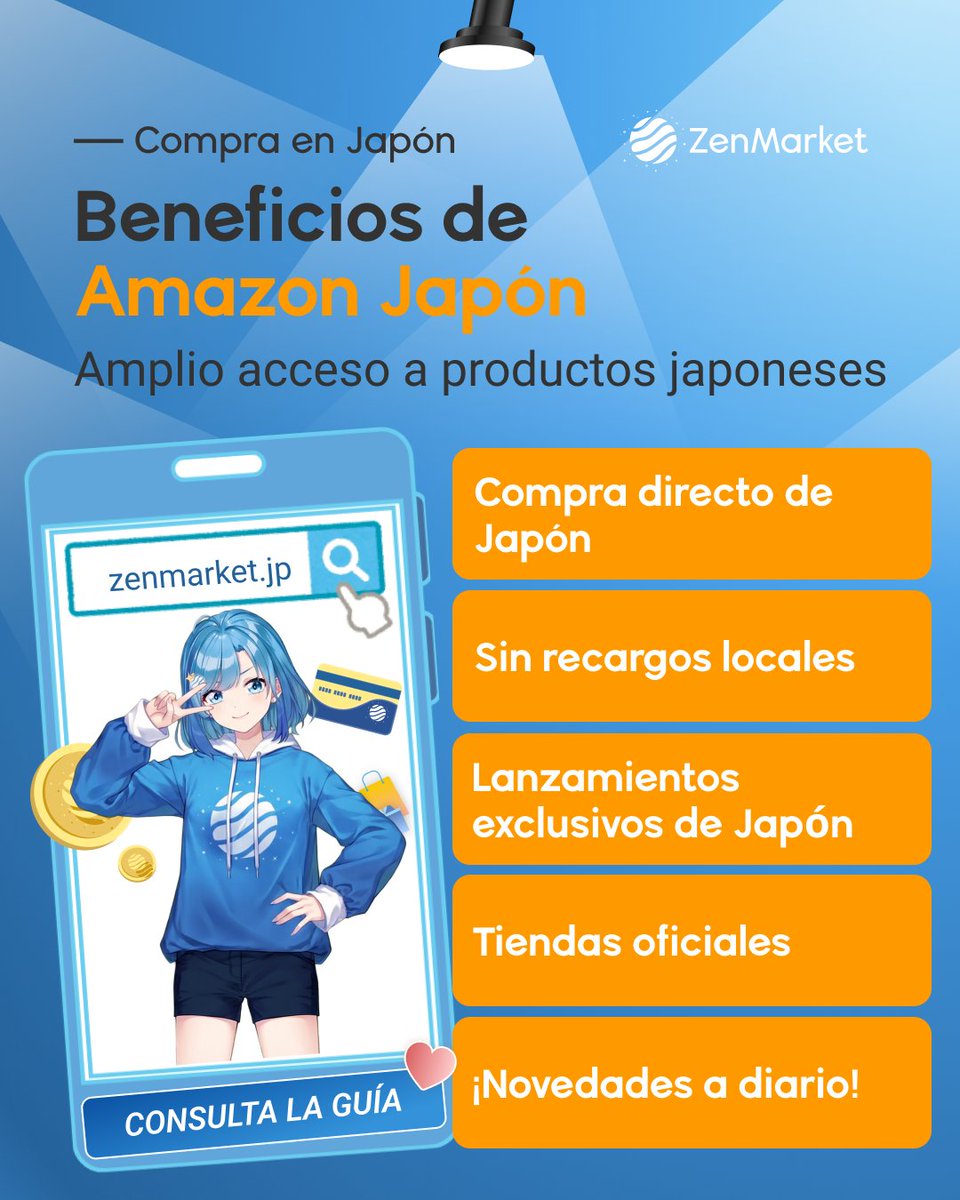 zenmarket_es's tweet photo. Comprar en Japón sí puede ser fácil 
Amazon Japón tiene más opciones de las que imaginas, y con ZenMarket puedes acceder a productos, lanzamientos y tiendas oficiales desde tu casa.