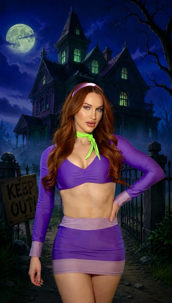 StefaniSomersXo's tweet photo. What episode of Scooby doo is this? 😋 
#cosplay #cosplayer #scoobydoo https://t.co/bEQmfOpGw7