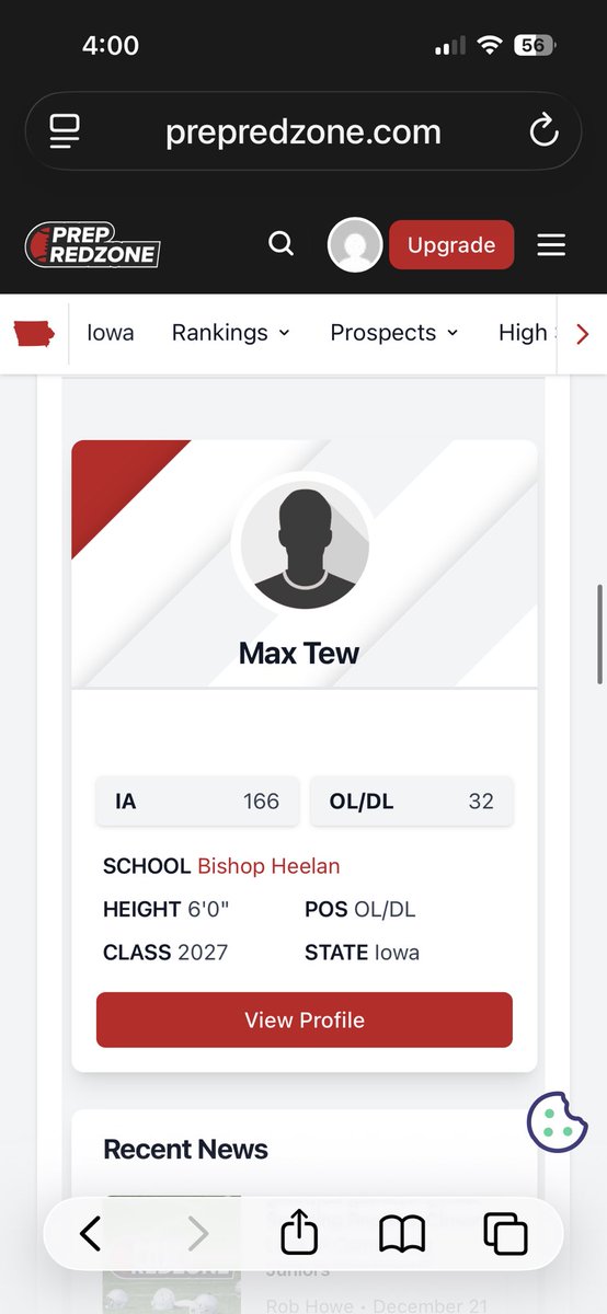 Max Tew 2027 OL/DL ⭐️ tweet media