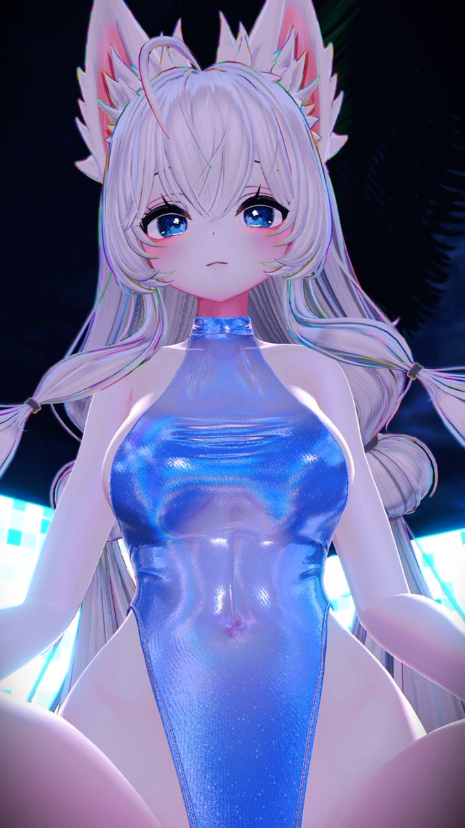 CoffiecatVR's tweet photo. Do you like my swimsuit? #Coffiecat #VRC #Vrchat #Coffiebean #Summer #Swimsuit https://t.co/nILYUJo3yj