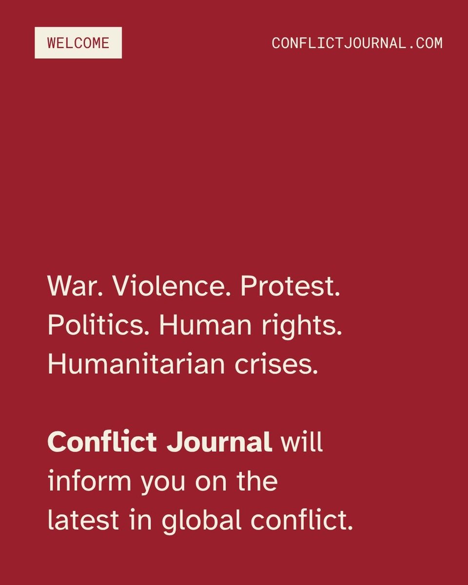 Conflict Journal tweet media