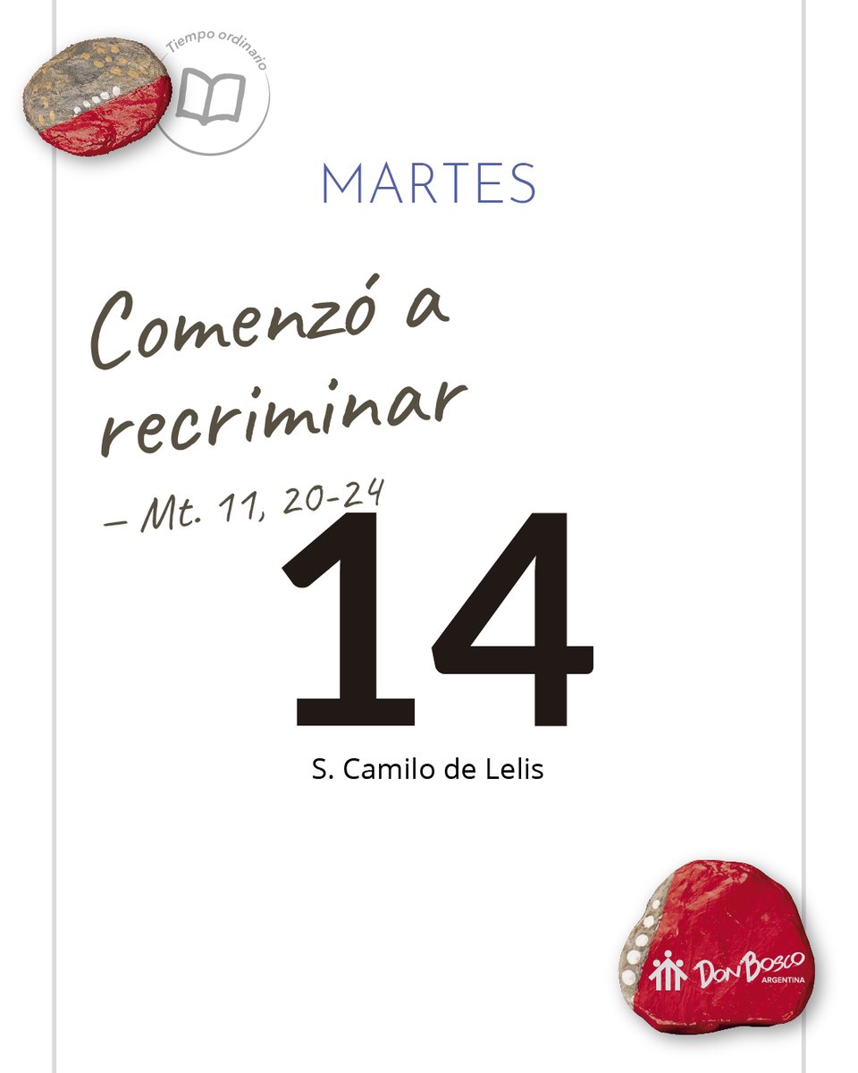 donboscoarg's tweet photo. Mt. 11, 20-24 – “Comenzó a recriminar”. #EvangelioDelDía https://t.co/rs5Z3qnVOd https://t.co/DhEI4SFxcG