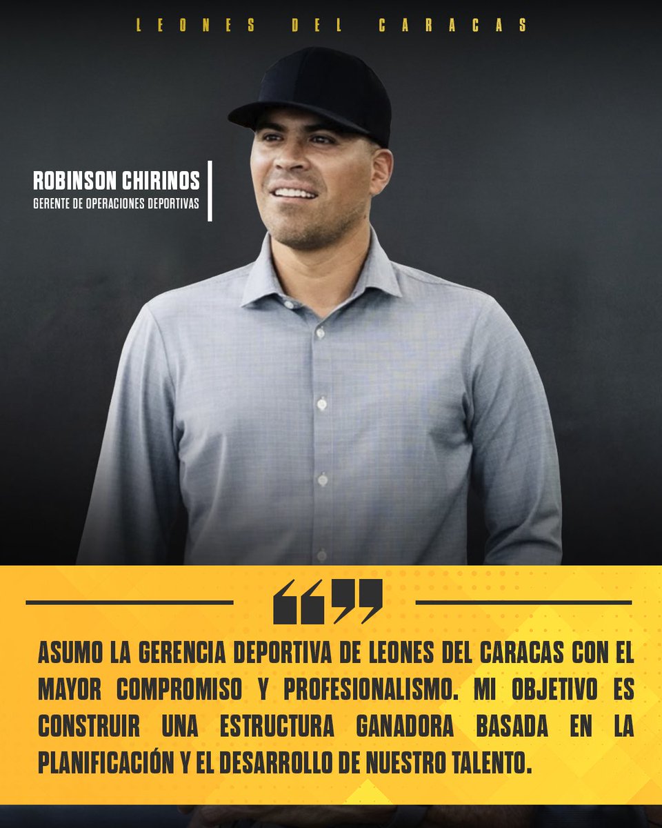 leones_cbbc's tweet photo. 🗣️ Declaraciones de nuestro Gerente de Operaciones Deportivas, Robinson Chirinos.

#CaraquistaSoy🦁 https://t.co/nwnSXbQwIA