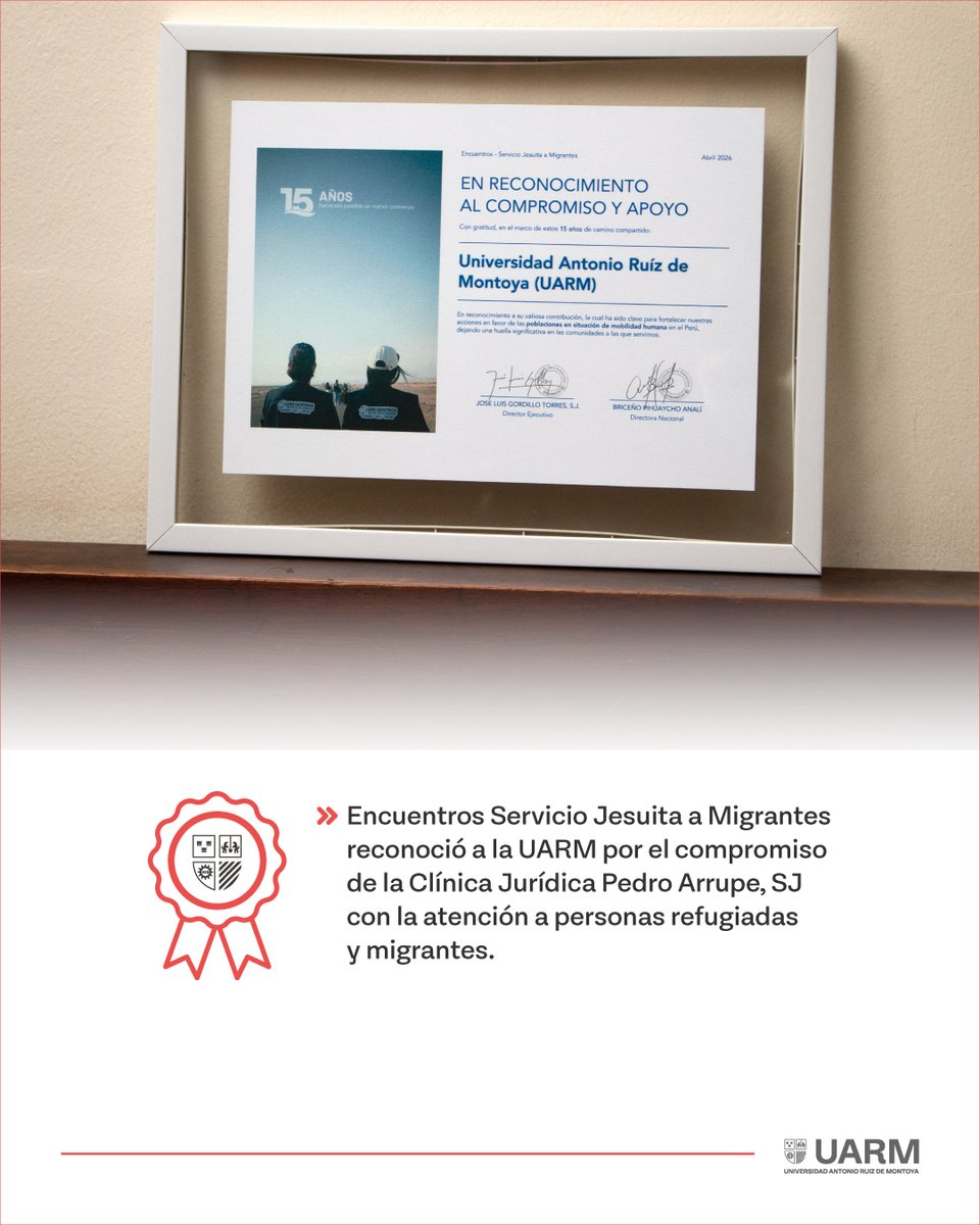 Universidad Antonio Ruiz de Montoya tweet media