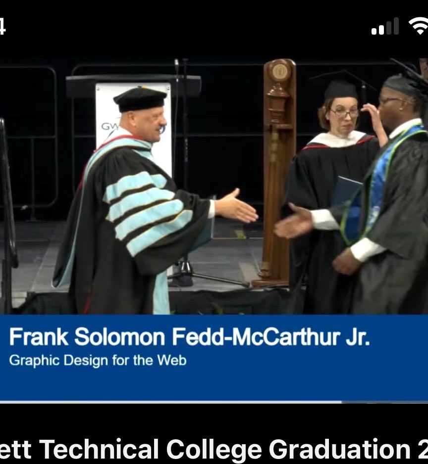 1WarhawkJones's tweet photo. CONGRATULATIONS to Former Georgia Warhawks Center Frank Fedd on Graduating from Gwinnett Technical College! Yessuh, we have a Plan for you but it’s up to you to complete the Job! @CoachPollard36 @TkMize9 Who’s Next? https://t.co/jvYtOxkApr