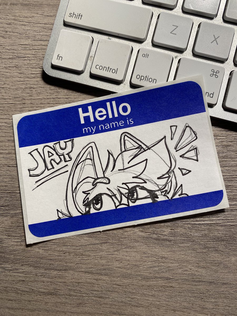 JayKayDrawss's tweet photo. I recently got a TON of these stickers. Would anyone be interested in custom fursuit badges or just custom art on one of these stickers? (Dm me!)✨ https://t.co/CuuqXcaVGC