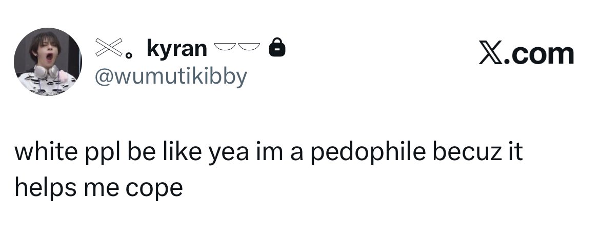 𐔌 . ⋮ kyran the #1 bottom hyun truther.ᐟ 🪼꒱ tweet media
