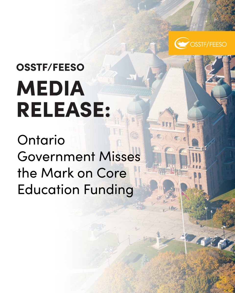 OSSTF Communications tweet media
