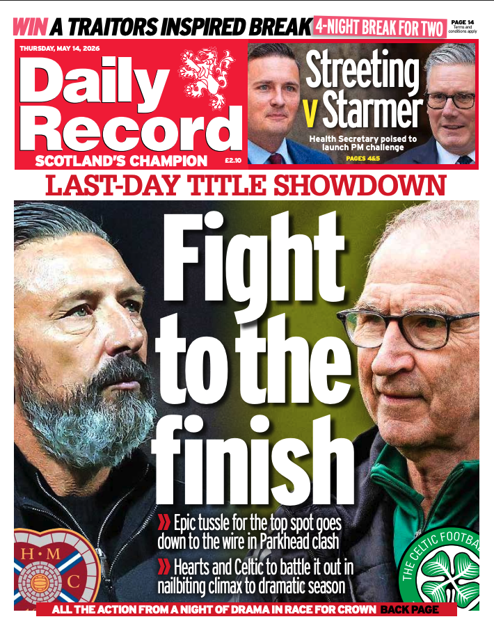 The Daily Record tweet media