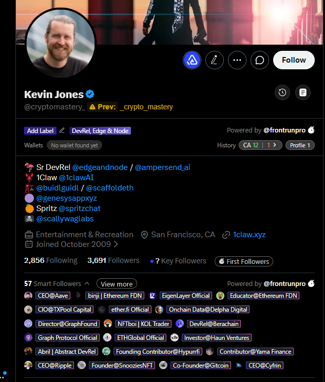 _xSalmane's tweet photo. whats cooking here? $1CLAWAI

0x61d91cff0fc9fbbdb89f505cf8a7422bf95fdba3

gamble, but i think dev will endorse it, he already know about bankr and $CLAWD dev following him soo good R/R at 65K mcap

@1clawAI @cryptomastery_ https://t.co/7mIV9C0X54