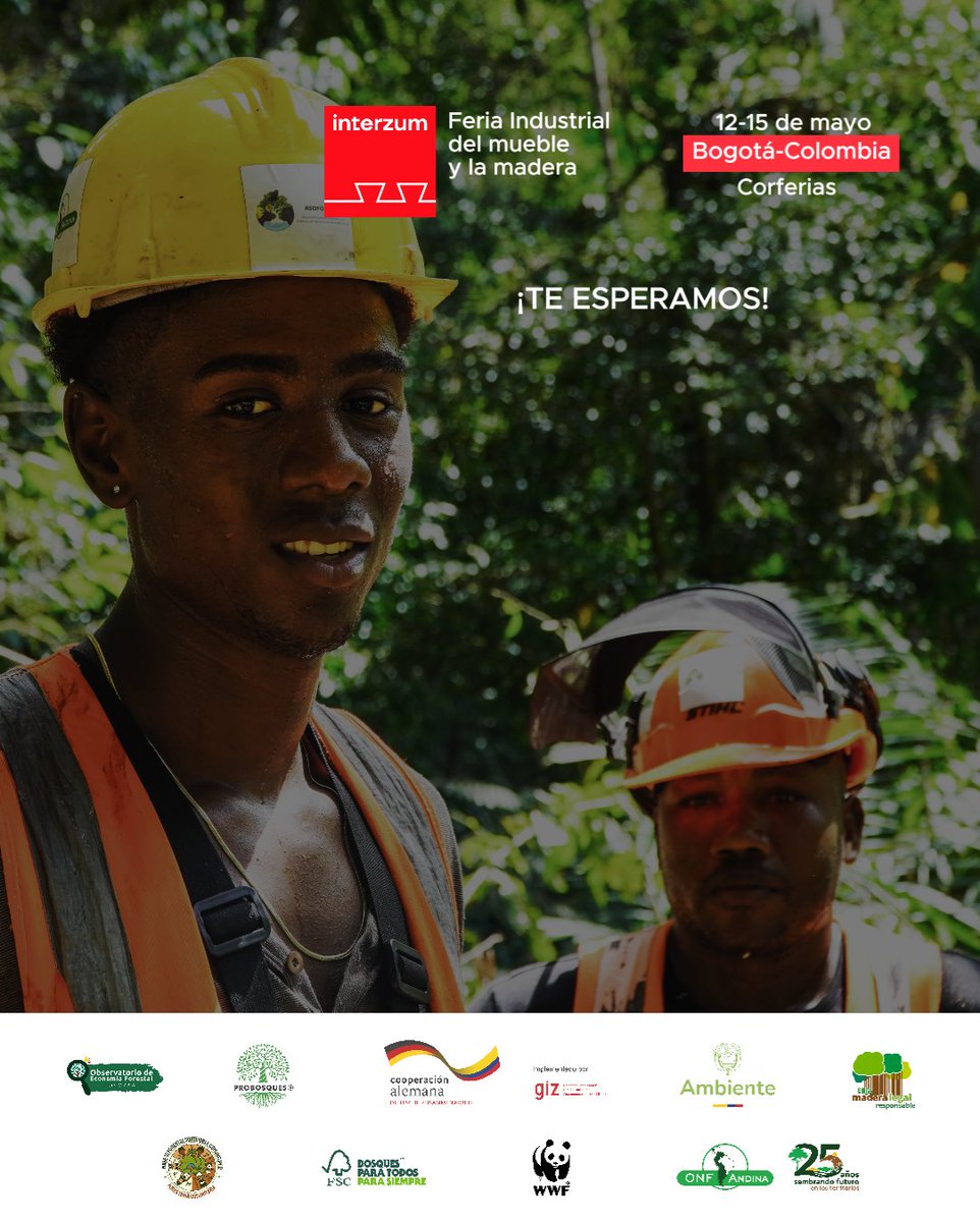 ONFAndina's tweet photo. 🌿 Hacemos parte de #InterzumBogotá2026 compartiendo experiencias sobre sostenibilidad, forestería comunitaria y desarrollo de cadenas de valor para el sector forestal.

Un espacio para conectar conocimiento, innovación y alianzas alrededor de los bosques y el manejo forestal. https://t.co/0b2e4AzCJm