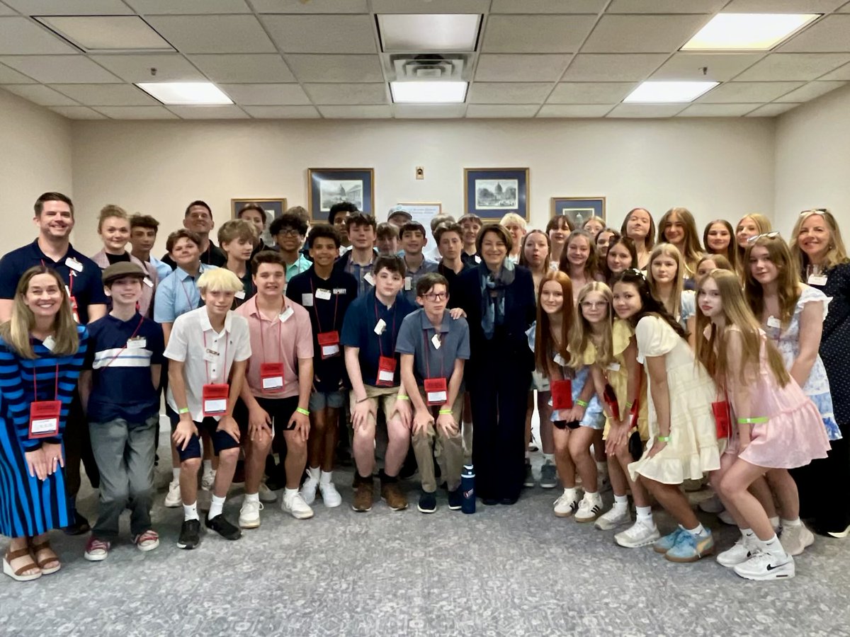 Senator Amy Klobuchar tweet media