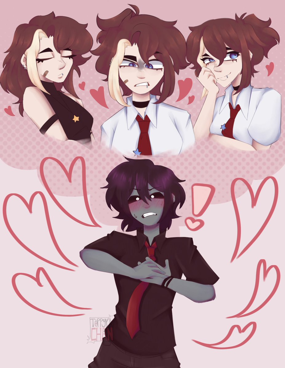 NudeKnight1's tweet photo. "Es- Es perfecta!" 
#fhs #FHSZ3R0 #FNAFHS #FNAFHSfanart #fhstwt #Ocxcanon #shadowfreddy #yumeship https://t.co/NuNBTskAgY