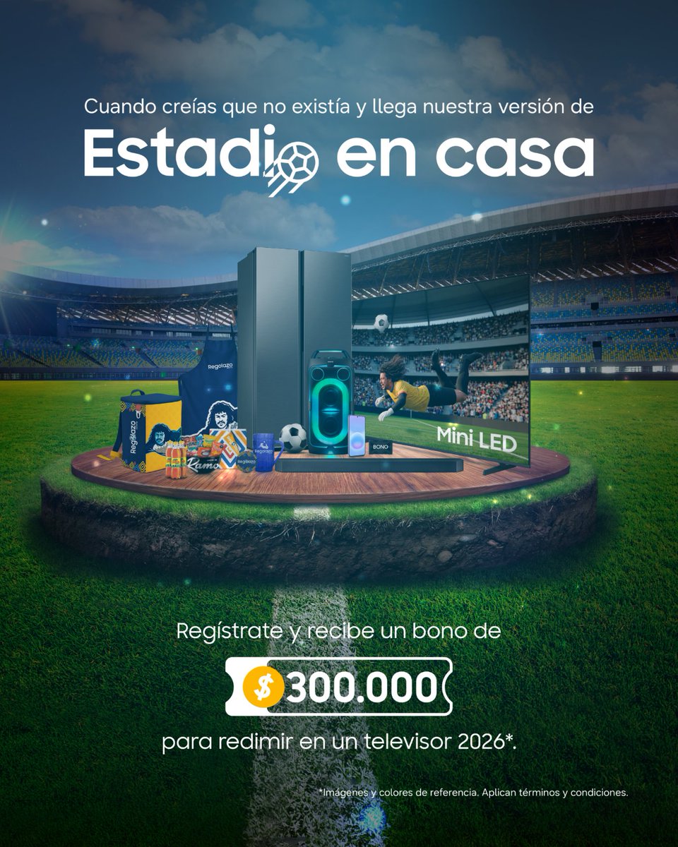 Samsung Colombia tweet media