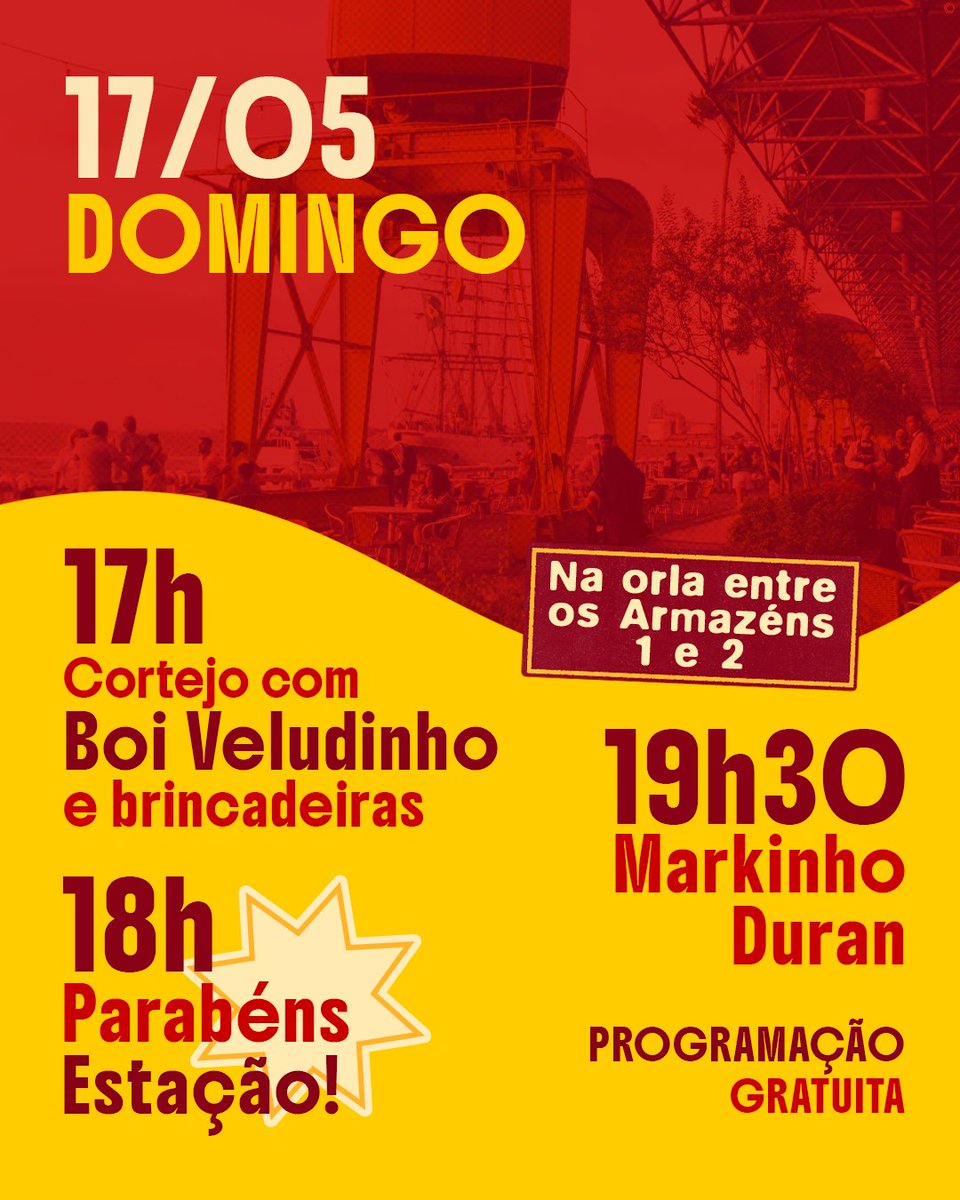 Estação das Docas tweet media