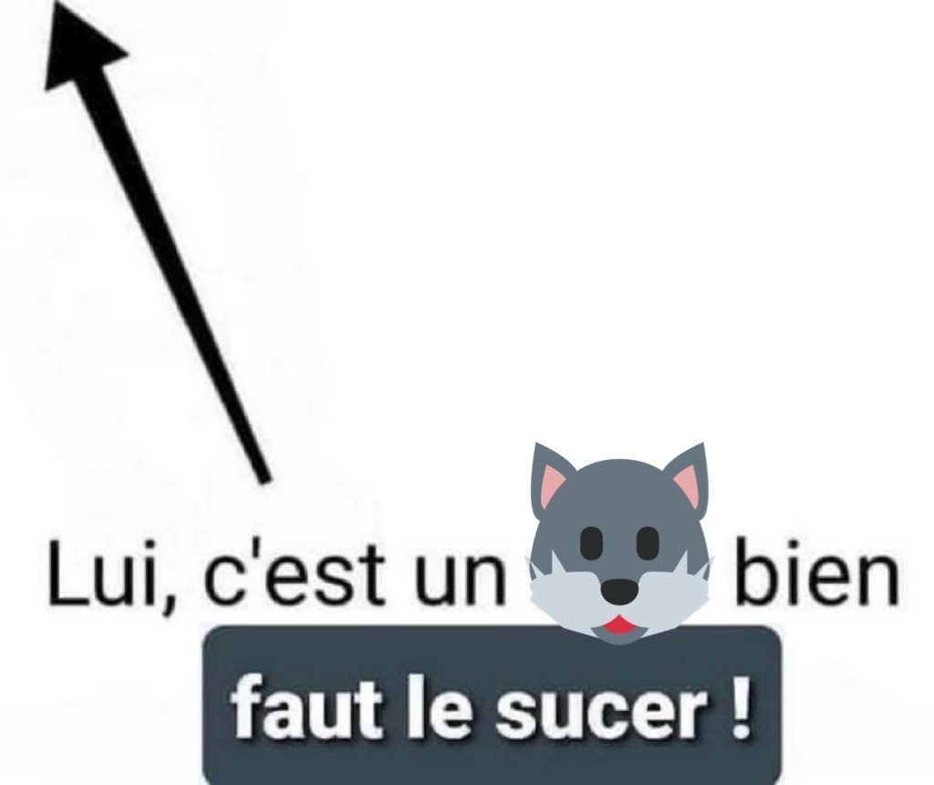 ⛧🐺🌈 Wolfy dans sa tanière 😈😏 tweet media