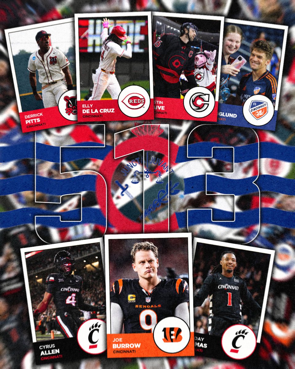 SleeperBengals's tweet photo. Happy 513 DEY, Cincinnati! https://t.co/8NgfWBIl0u