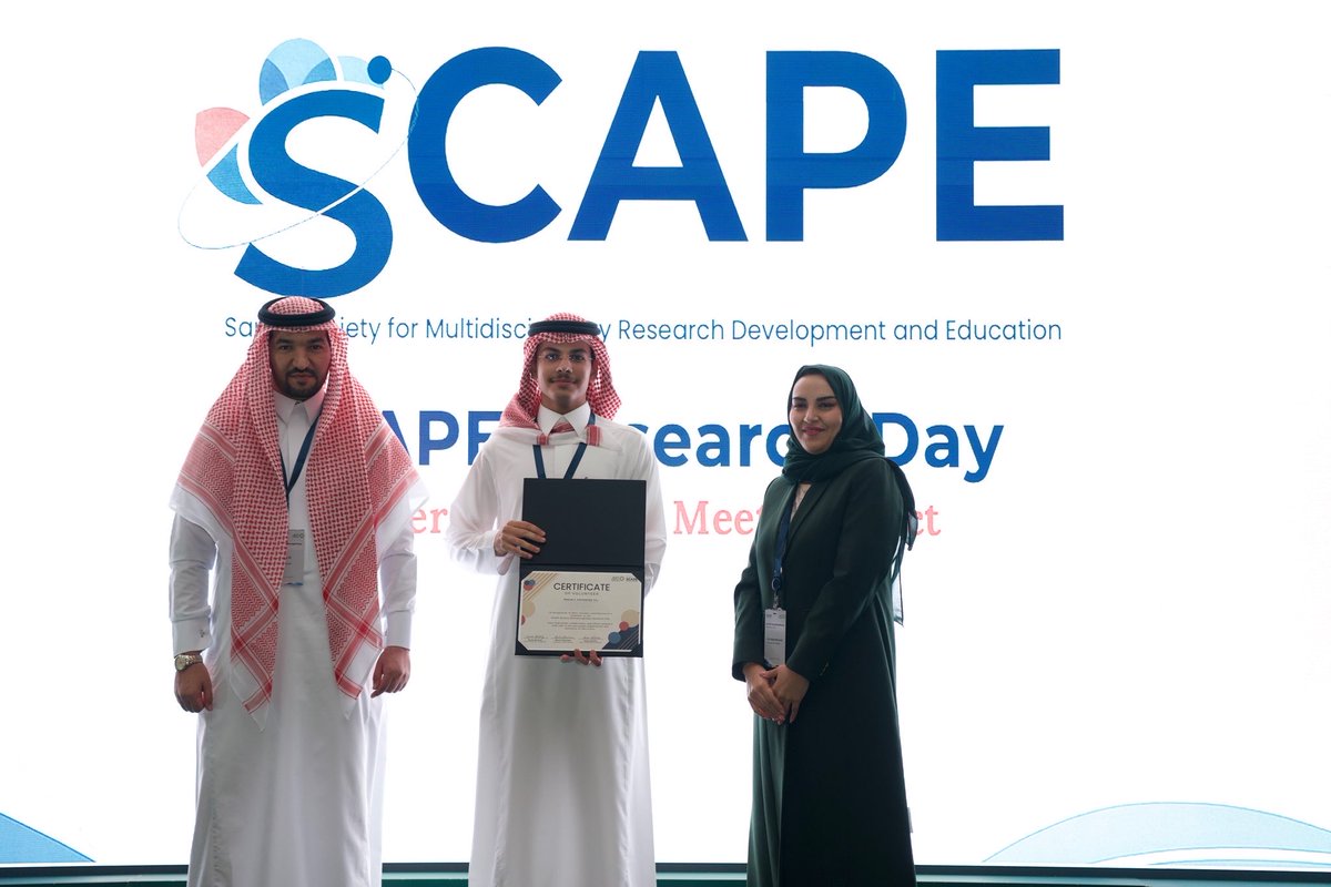 theruh10's tweet photo. Grateful for the opportunity to contribute to the SCAPE Society Multidisciplinary Research Day. It was a great journey of teamwork and dedication, and I’m truly proud to have been part of such a successful and impactful event  🙏🏻 #SCAPE @Scape_Society https://t.co/5B8QoNnLOM
