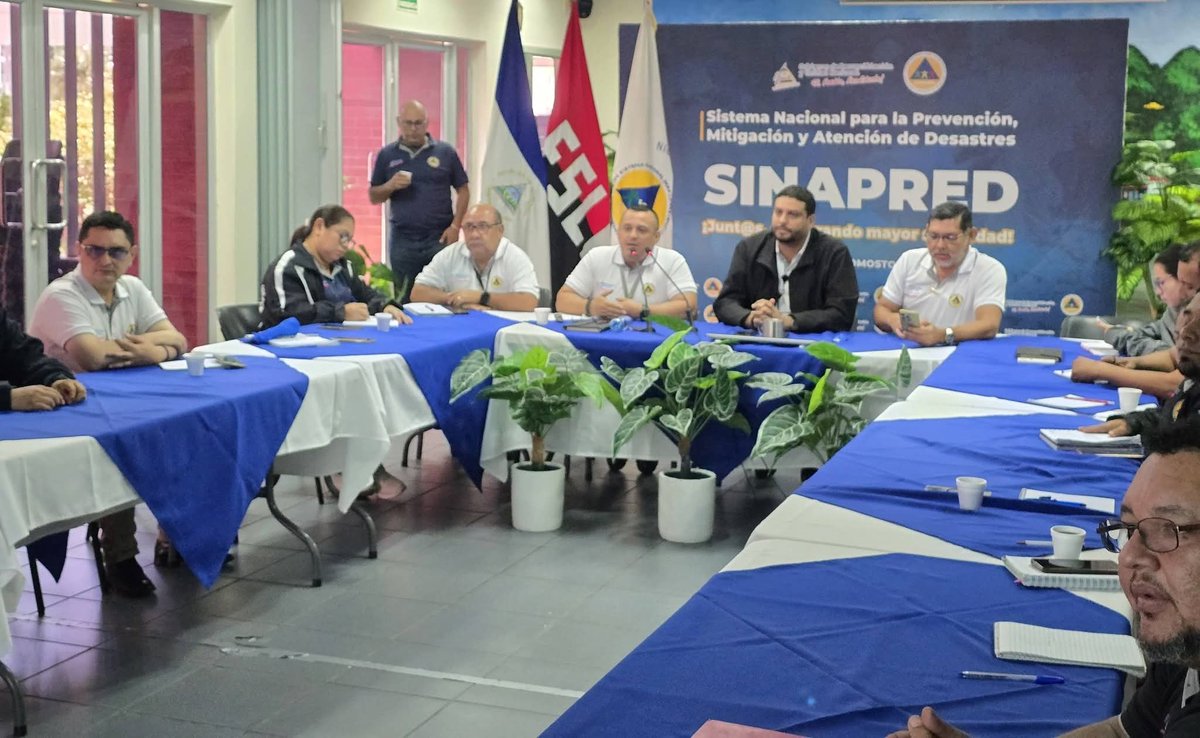SINAPRED Nicaragua tweet media