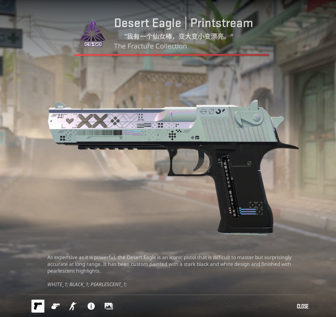 Bought a deagle that has this nametag