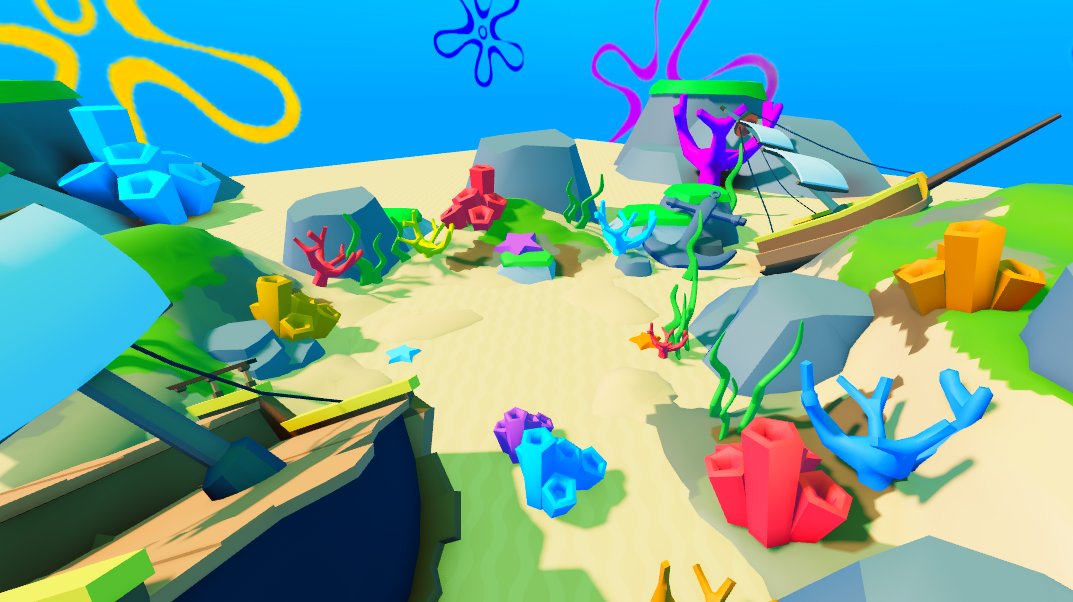 RealityOWX's tweet photo. People ask if we only do realism but honestly.. we just love building. 🎨

Switched things up with some vibrant, low poly environments lately. From snowy docks to underwater vibes, the goal is always the same: make it look clean.

Credits: @Charmander46972 https://t.co/dEDADJle0U
