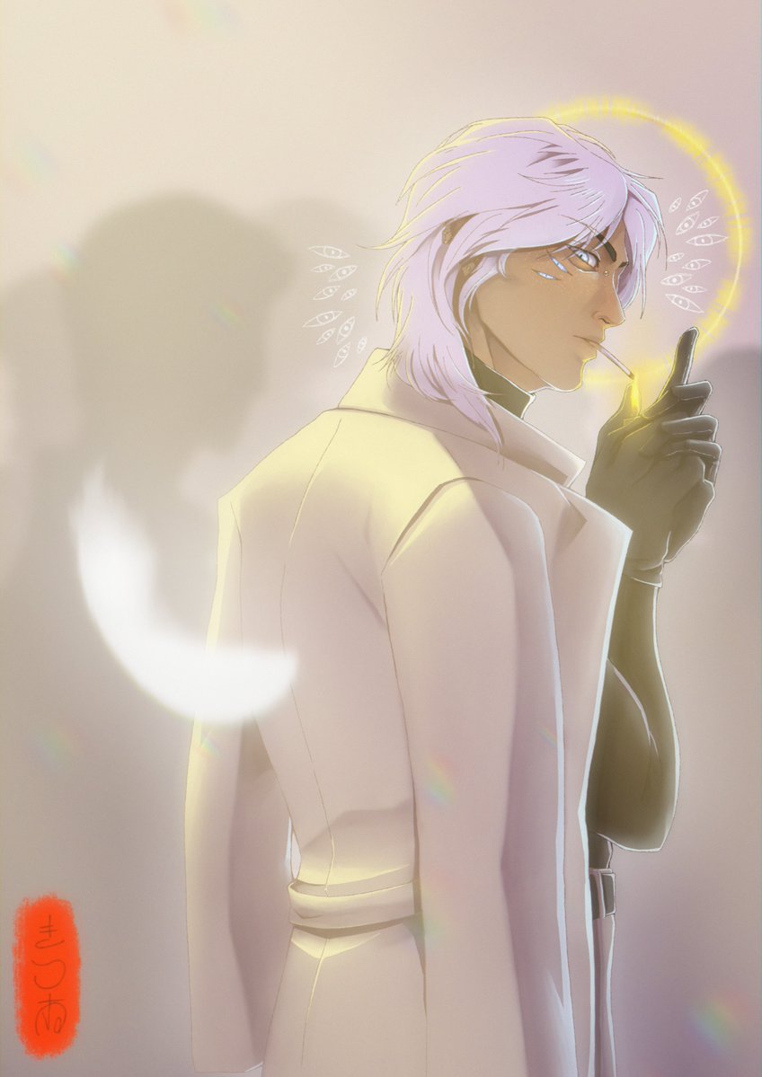 KitsuneTamaoki's tweet photo. Heres Dammon again. Tried a more cell shaded render style this one.
This was a challenge "two artists one base" but the other artist didn't deliever their part
I believe the base was made by @CmSyeong (thank you) https://t.co/yHhUj5g1Fi