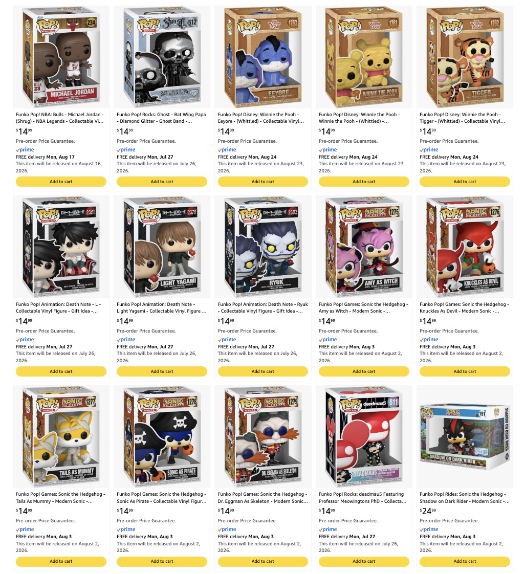 🚨 TODAY'S FUNKO POP! REVEALS ARE LIVE 🚨 All of the newest Funko