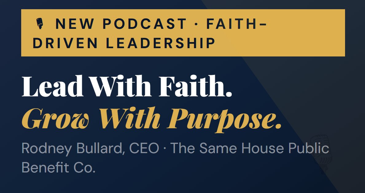 CatholicFi's tweet photo. New episode just dropped. 🎙 https://t.co/Wty9jsi2Dw

Rodney Bullard — CEO of @TheSameHouse — on faith-driven leadership, financial empowerment, and building organizations that actually matter.

Summit deadline: May 31. 18 days. $600 difference. 🏛️

#CatholicFi2026 #FaithDrivenLeadership #MensuramBonum