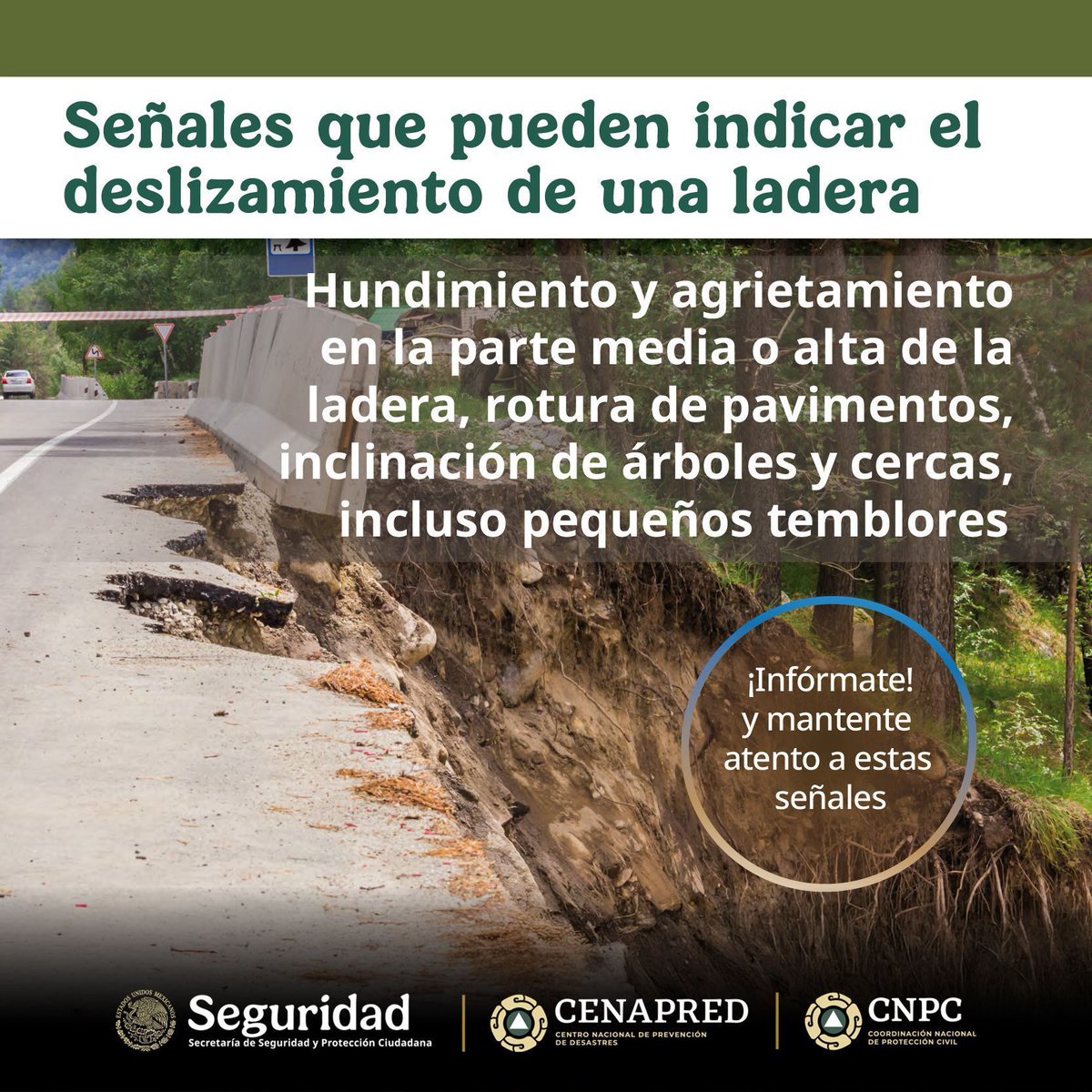 Coordinación Nacional de Protección Civil tweet media