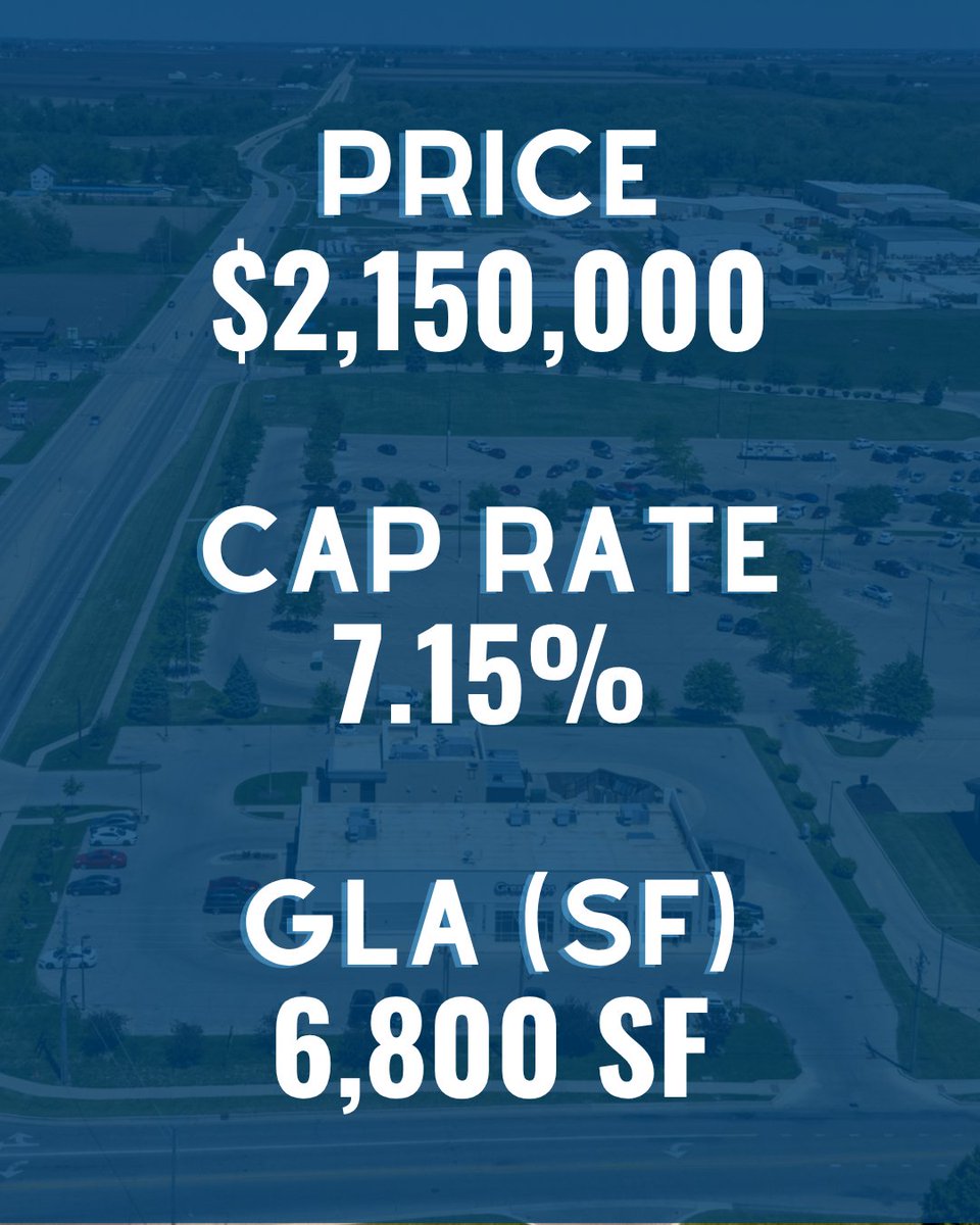 QuantumChicago's tweet photo. JUST LISTED: Streator Commons is a fully leased outlot to Walmart Supercenter, ideally positioned at a signalized hard corner in Streator with excellent visibility and strong traffic counts.

Contact our team today for the full offering memorandum.

#QREAdvisors #CRE #Investment https://t.co/dY1ELQB3kg