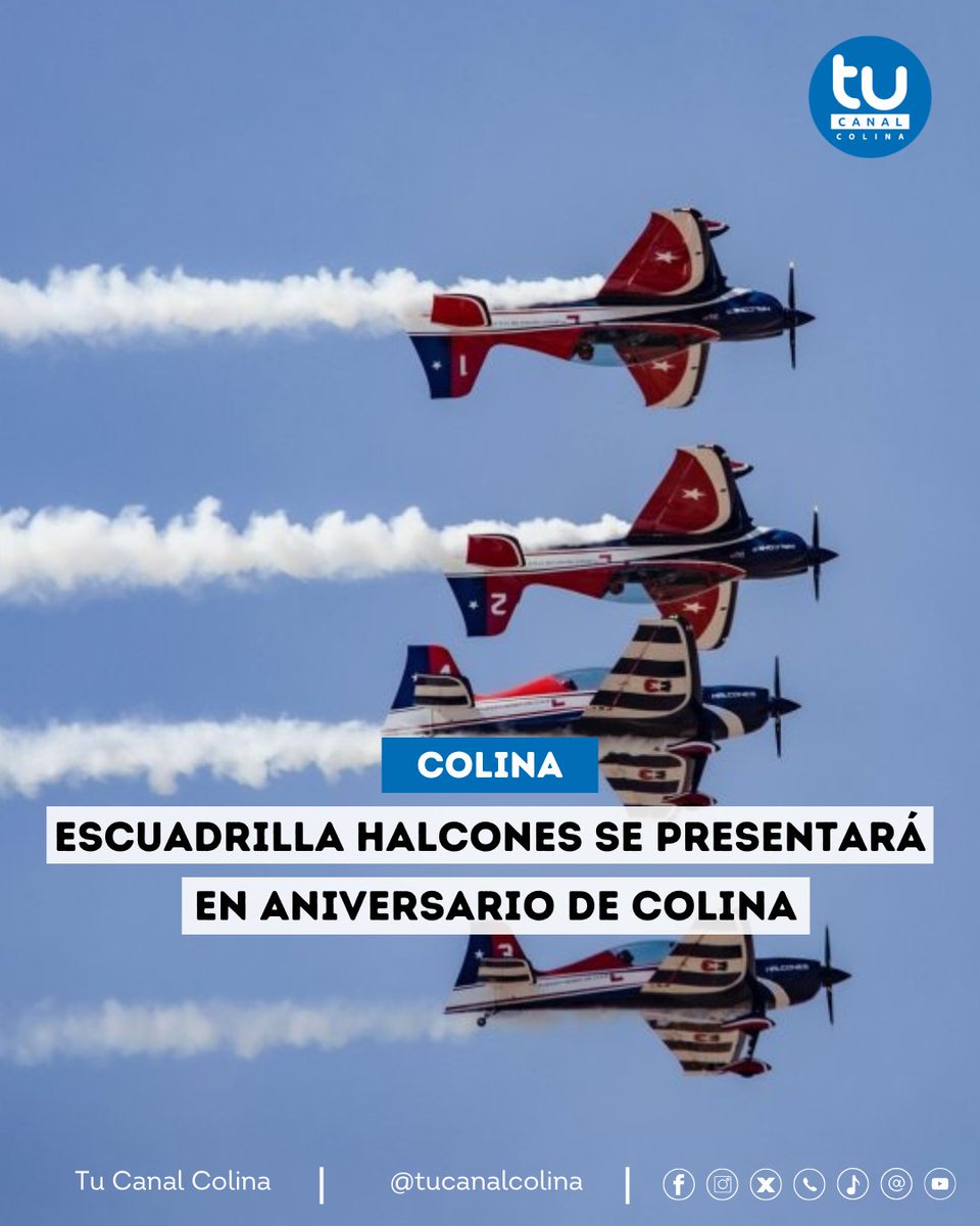 tucanalcolina's tweet photo. 𝗘𝗦𝗖𝗨𝗔𝗗𝗥𝗜𝗟𝗟𝗔 𝗛𝗔𝗟𝗖𝗢𝗡𝗘𝗦 𝗦𝗘 𝗣𝗥𝗘𝗦𝗘𝗡𝗧𝗔𝗥𝗔́ 𝗘𝗡 𝗔𝗡𝗜𝗩𝗘𝗥𝗦𝗔𝗥𝗜𝗢 𝗗𝗘 𝗖𝗢𝗟𝗜𝗡𝗔

#TuCanalColina https://t.co/C82kth5AxB