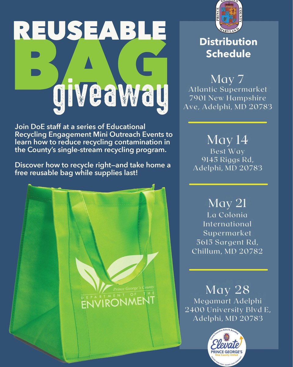 PGC Dept. of the Environment tweet media