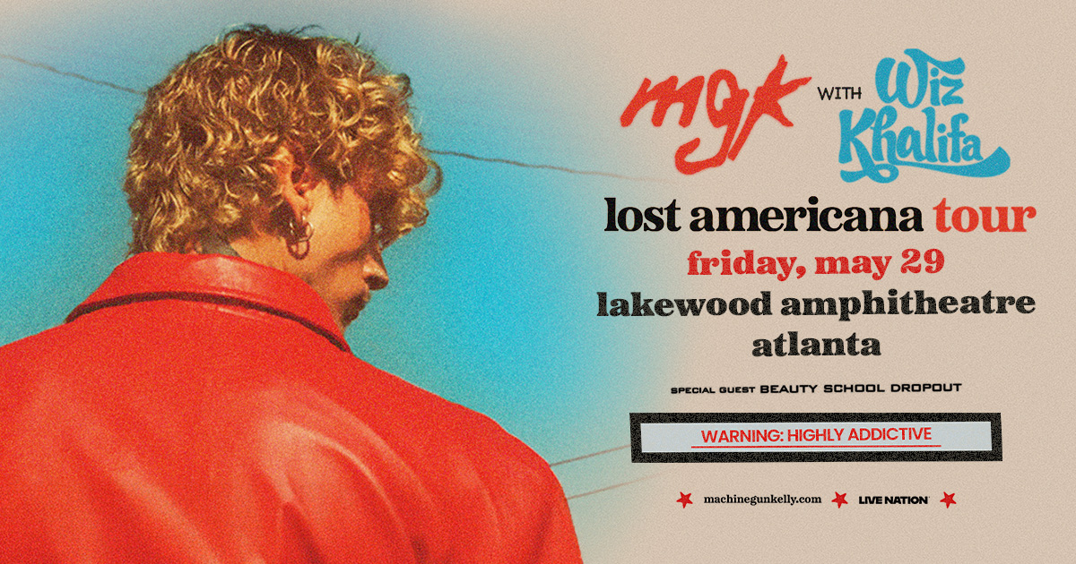 poweratl's tweet photo. Win your chance to see MGK live at Lakewood Amphitheatre! Get your tickets now! https://t.co/7QxUEnxzuJ https://t.co/KbFAycgCHp