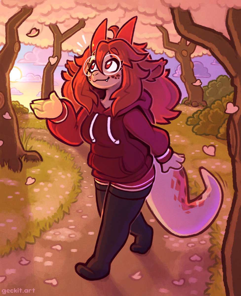 geckit_'s tweet photo. try to catch one!! 🌸 [comm] https://t.co/iXRofX8IXx
