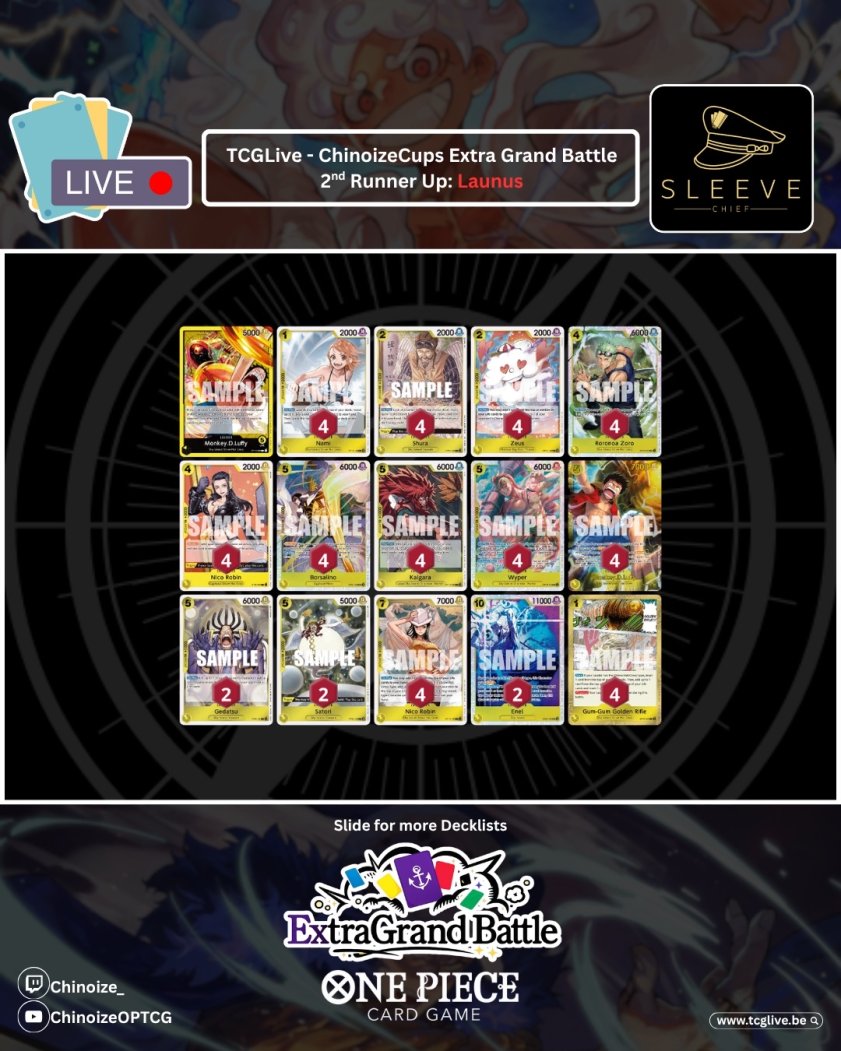 Chinoize - TCGLIVE tweet media