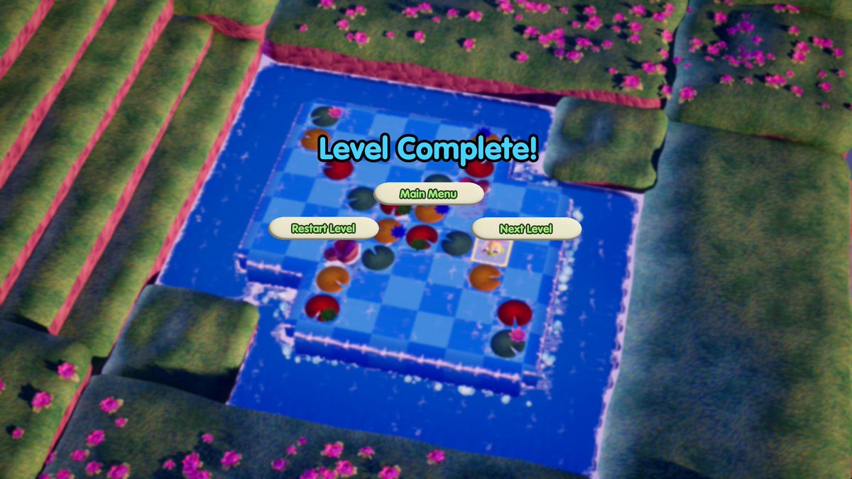 Frogdoku's tweet photo. Is there any better feeling than beating a difficult level? See if you can get past level 35 today on Frogdoku, available now on Steam!
#indiegame #gamedev #steam #puzzle #cozy #DigitalScorpionInteractive https://t.co/DCf8q2nlpJ