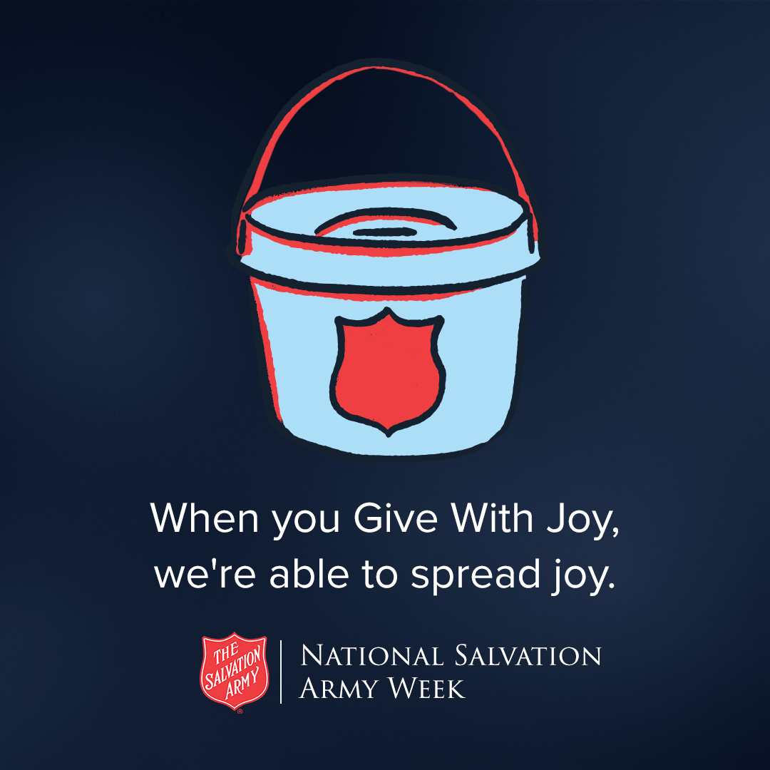 SAIndiana's tweet photo. Lives are being changed and we are honored to be a part of it! During National Salvation Army week we celebrate the impact of God working through our services to change lives across the United States! Happy National Salvation Army Week! #NationalSalvationArmyWeek https://t.co/tcJXzk45c5