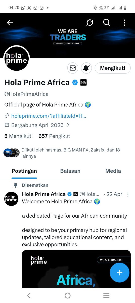NurStoryID18's tweet photo. @HolaPrimeAfrica @A_xeroo @HolaPrimeGlobal @Somesh_HP Because i will change my future

@DentaFebby @Imanroh16270889 @ISMAISHUAIBU14 https://t.co/e8aG7NKWHh