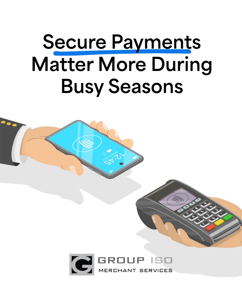 GroupISOInc's tweet photo. Busy sales periods can bring more opportunity and more risk. Secure payment processing helps protect transactions and supports better business operations.

#FraudProtection #SecurePayments #PaymentProcessing #MerchantServices #BusinessSecurity #CreditCardProcessing #SmallBiz https://t.co/X1W3IhvcZD